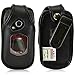 Turtleback Fitted Case for Kyocera DuraXV Flip Phone Black Leather Rotating Removable Belt Clip