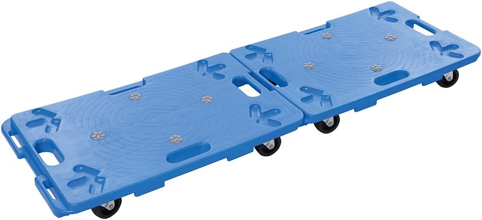 Silverline 407053 Interlocking Plastic Dolly 100 kg, Blue - Image 3