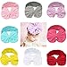 Itaar Baby Girls Headbands Set Turban Knotted Hairband (Bow pure color)