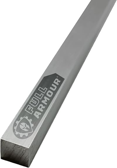 Full Armour Aluminium Square Bar 6060 10x10x300mm Grade 6060