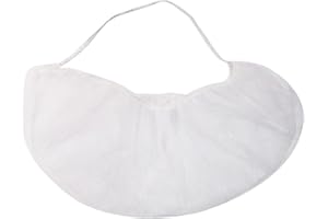 ONLYKXY Beard Cover Nonwovens Beard Protector Net Protective for Men Food Service Cooking Cleaning Kitchen Facial Hair Guards