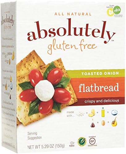 Absolutely Gluten Free Flatbreads - Toasted Onion - 5.29 OZ