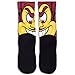 NCAA Arizona State Sun Devils Sparky Mascot Custom Athletic Crew Socks, Large/X-Large