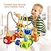 Lynncare Baby Toys for 1 Year Old Bead Maze Wooden Educational Toddlers Toys for 2 3 4-5 6 Year Old Boys Girls Children