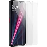XINXUSONG 3 Pack Screen Protector for T-Mo bile Revvl 6 Pro 5G,Anti-Scratch H9 Hardness Tempered glass Protective Film