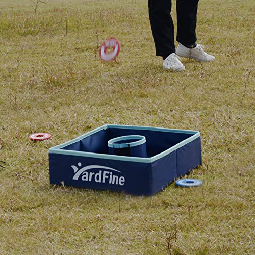 YardFine Washer Toss Game Set Includes 6 Washers with Carrying Case