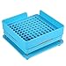TUATUA Second Generation Empty Capsule Plates Holder with Spreader, 100 Holes 0# Vitamins Coffee Powder Manual Filling Capsules Tool