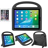iPad 2/3/4(Old Model) Case for Kids - SUPLIK Durable Shockproof Protective Handle Bumper Stand Cover with Screen Protector for Apple iPad 2nd,3rd,4th Generation, Black