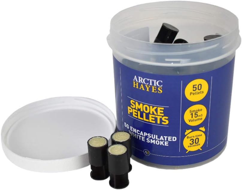 Arctic Hayes PH530 Encapsulated White Smoke Pellets - 50 Pieces x 5g each - Image 3