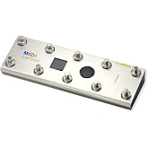 Paint Audio MIDI Captain Foot Controller Multi-Effects Keyboards Synthesizer USB-MIDI musical software Bias with Time Engine Function Support all PC/CC/Note commander 10 Foot Switches (Gold)