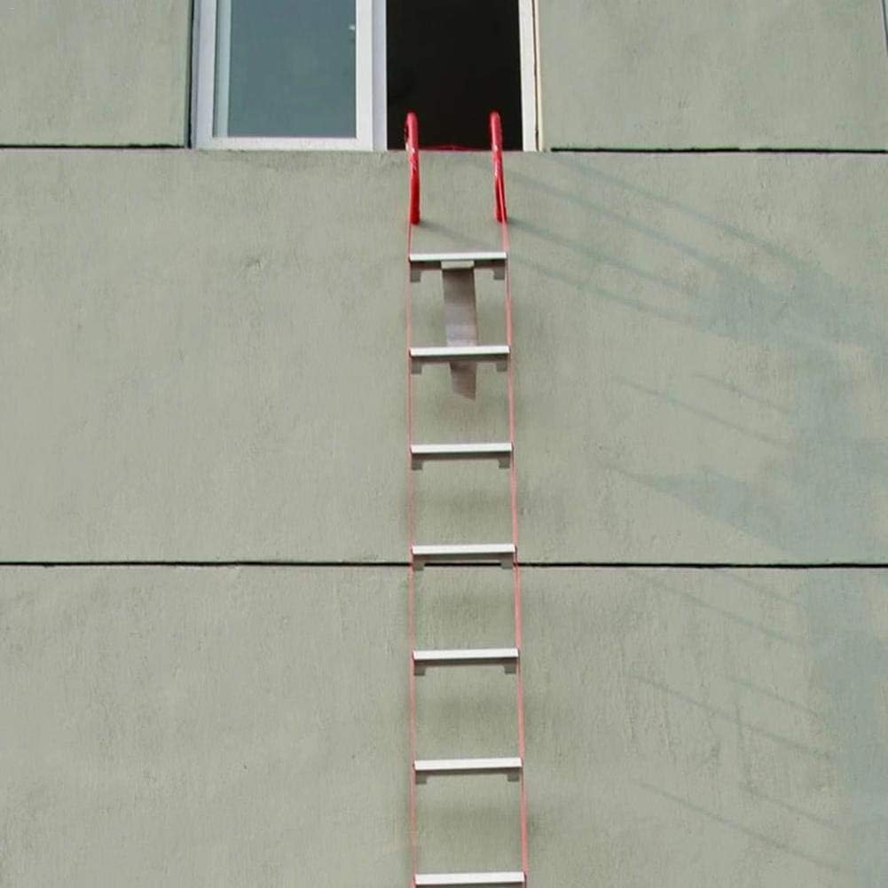 Escape Rope Ladder - Emergency Fire Escape Ladders - Nylon Rope Safety Soft Ladder For Kids And Adults Escape From Window And Balcony,fire escape rope ladders for homes