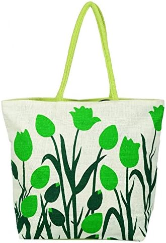 Steela Designer Shoulder Shopping , Grocery ,Fancy ,Gift ,Trendy , print designer jute ,Lunch bag (SJT06)