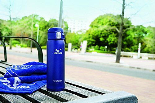 ZOJIRUSHI Water Bottle Stainless Mug MIZUNO 480ml 0.48L Blue SM