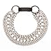 Sassy Strapps Women's Triple Chain & Rhinestone Boot Straps