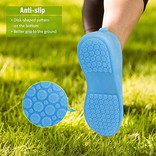 ComfiTime Waterproof Shoe Covers Shoe Covers for Rain, TPE Rubber