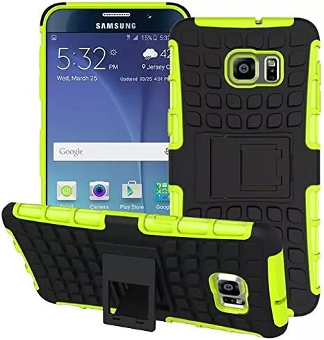 Case For Xiaomi Mi4, CoverProof® Tire Combo Grain Water Sets Protective Mobile Phone Shell Holder Clip Slip Drop Resistance Seismic Phone Case Fashion Tide Phone Cover-Green