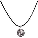 I G J The Holy Face Shroud of Jesus Christ Medal - Real Italian Masterpiece (Holy Face Medal with Cord)