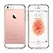 iPhone SE Case, UARMOR Transparent Crystal Clear Premium Protective Case Hard 3H PC Back Cover Flexible TPU Bumper for Apple iPhone SE 2016 & iPhone 5 5s (Clear)