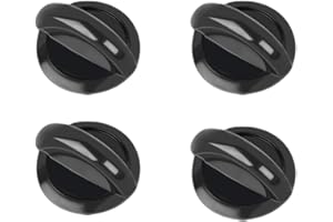 STANDWME 4-Pack SCV700-CH-BR Slow Cooker Knob Replacement, Durable and Adjustable Control Knob for Crockpot