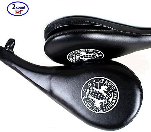 Grancy Durable Taekwondo Double Kick Pad Target Tae Kwon Do Karate Kickboxing TKD Kicking Pad Practice Kick Target Training