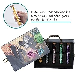 Dice Tray and Dice Tower - 3 in 1 DND Dice Rolling