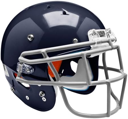 Schutt Sports Youth Recruit Hybrid Football Helmet without Faceguard, Small, Navy