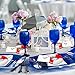 AerWo 20pcs Nautical Baby Shower Favors, Life Saver Bottle Opener for Beach Wedding Favors with Anchor Logo Tag Card, Nautical Baby Shower Birthday Party Gifts for Guest