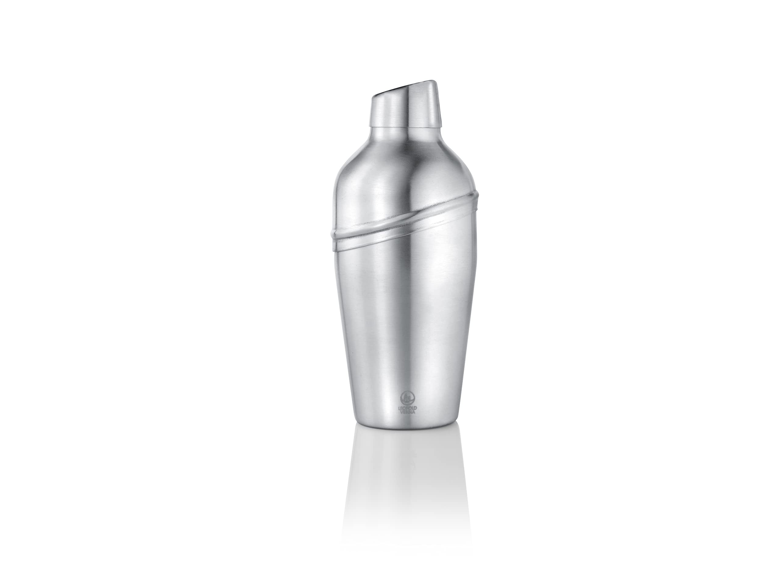Leopold Vienna 3-Piece Cocktail Shaker, Silver, 500 ml