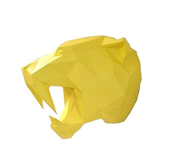 Amazoncom Myrclzz Diy Handmade Tiger Head Origami Wall