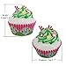 Greatflower Pack of 6 Artificial Cupcake Model Fake Cake,Mixed Colors