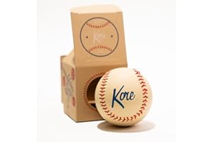 KORE BASEBALL PRODUCTS Kore Soft Softball – Hand-Stitched Real Feel Foam Softballs | Safe Indoor & Outdoor Practice Ball for Backyard Play | Softball Gift or Desk Toy | Stocking Stuffer | Party Favors