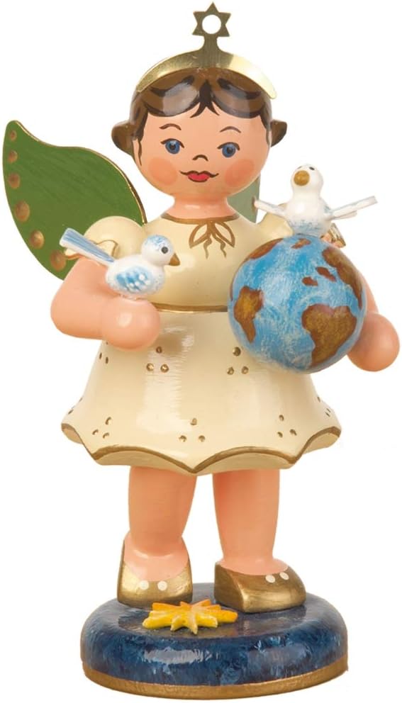 German Christmas Angel of the world 10cm / 4inch Authentic German