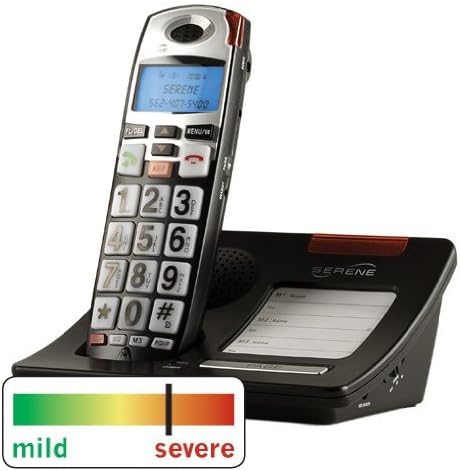 High Volume 50 dB Large Big Button Cordless Phones For Who May Have Age-Related Ear Problems