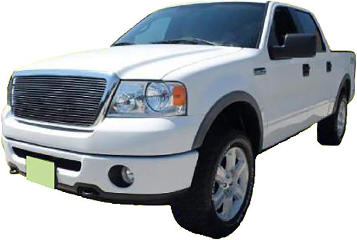 Autorestylers Smooth Black Fender Flares fits 2004-2008 Ford F150