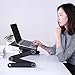 Cozy Desk Portable Laptop Stand for Computer,ORAF Cool Desk Portable Adjustable Aluminum Laptop Stand/Desk/Table TV Bed Table with Cooling Fans Mouse Pad Mount-Notebook-MacBook-Light Weight
