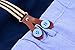 Baby Boy Long Sleeve T-shirt Suspender Straps and Pants Clothing Sets Outfit 4-5Years Navy Blue (Tag size:120)