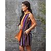 5-IN-1 100% Mulberry Silk Nursing Cover, Scarf, Shawl, Beach Cover Up, Lingerie Accessory ORANGE by Lola Cheng
