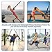 ANOOPSYCHE Bodyweight Fitness Resistance Trainer Kit with Body Workout Guide, Fitness Training Straps for Home or Professional Complete Body Workout