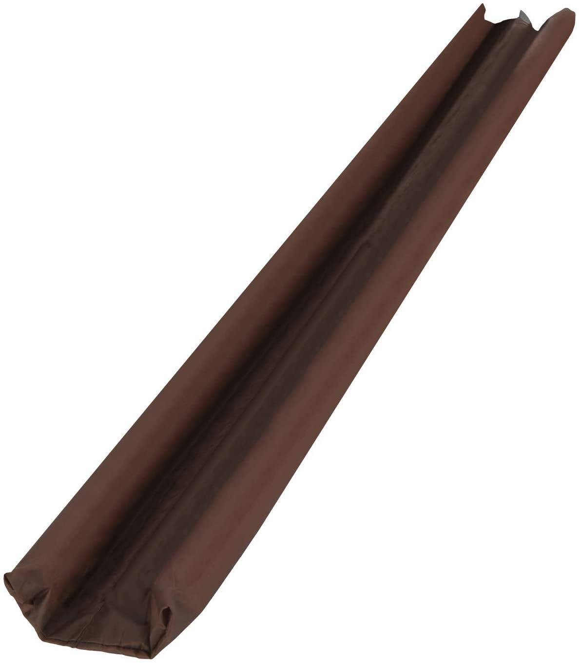 SHINE PACK OF 2 DUAL DRAUGHT EXCLUDER FOR ALL TYPES OF FLOORS FIT ANY DOOR OR WINDOW.