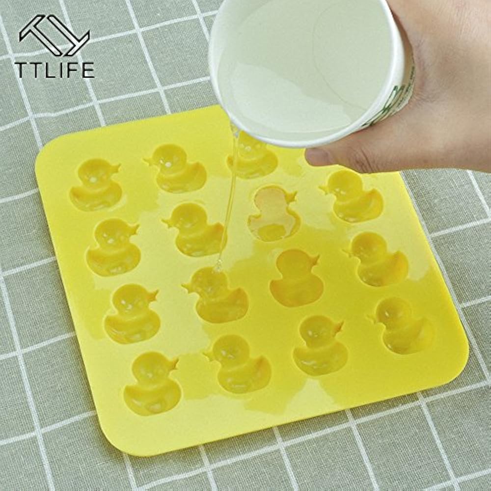 2Pack Mini Size Rubber Duck Silicone Mold Chocolate, Candy, Gummy