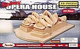 Puzzled, Inc. 3D Natural Wood Puzzle - Opera House