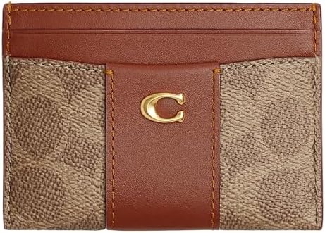 Amazon.com: COACH Color-Block Coated Canvas Signature Wyn Small