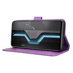 Elubugod Compatible with itel P65 4G Leather Case