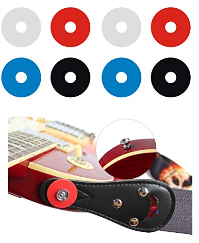 YMC Premium Strap Locks (4 Pair) - 2 Red, 2 Blue, 2 Black, 2 Clear