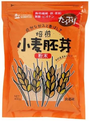 Sokensha wheat germ powder 400g
