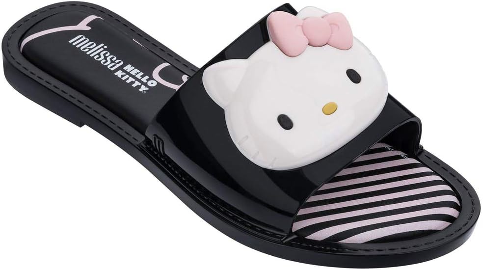 Slipper + Hello Kitty Hello Kitty Flat Shovel flip Flops for Woman