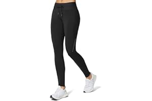 baleaf Women's Fleece Lined Leggings Water Resistant High Waisted Thermal Warm Winter Tights Ski Hiking Pants with Pockets