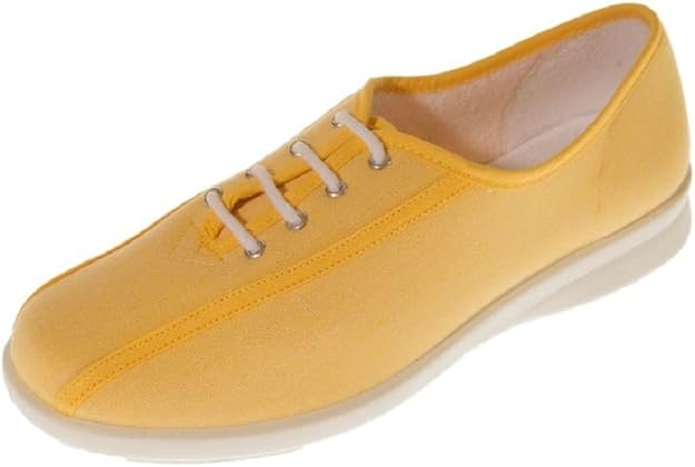 wide fit ladies canvas shoes