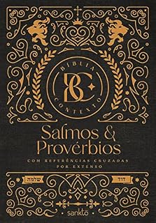 Bíblia Contexto - Salmos & Provérbios - Ornamentos: Com referências cruzadas por extenso