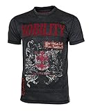 Nobility by Xzavier Men's Flock Printed Patchwork Slim T shirt